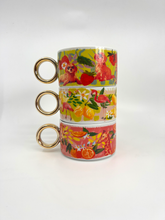 Load image into Gallery viewer, Strawberry Doodle Tutti Frutti Stackable Mug