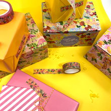Load image into Gallery viewer, Flamingo Tutti Frutti Washi Tape