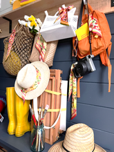 Load image into Gallery viewer, Flamingo Tutti Frutti 100% Silk Twilly