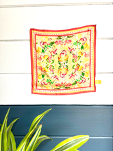Load image into Gallery viewer, Flamingo Tutti Frutti 100% Silk Sqaure/Bandana