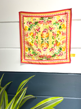 Load image into Gallery viewer, Flamingo Tutti Frutti 100% Silk Sqaure/Bandana