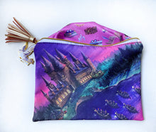 Load image into Gallery viewer, Wizard Castle Zipper Pouch
