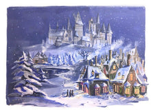 Load image into Gallery viewer, Wizard Castle Winterscape Print
