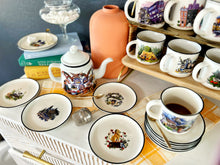 Load image into Gallery viewer, Wizard House Plates (Set of Five)
